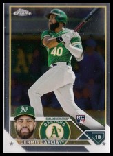Dermis García 2023 Topps Chrome Rookie Card!!. rookie card picture