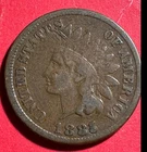1885 US Indian Head Cent! Very Good! Harder to Find! Lower Mintage!