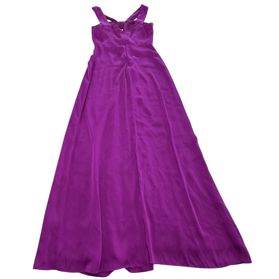 Vestido Jill Stuart Mujer Pequeño Viola Maxi Sin Mangas Formal Vestido Elegante Noche Foto 4 de 4