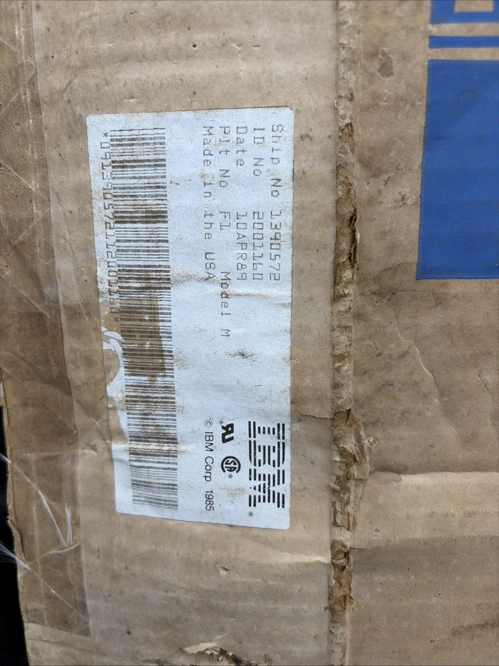 Vintage IBM F1 Model M keyboard 1390572 With Original Box 1989 - Image 2 of 4