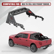 Sport Bar Truck Bed Chase Rack Roll Bar For Tacoma/Canyon/Ranger/Frontier