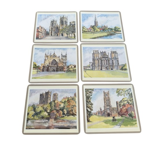 Vintage Pimpernel Tischsets verpackt 6er Set + 2 englische Kathedralen - Bild 2 von 8