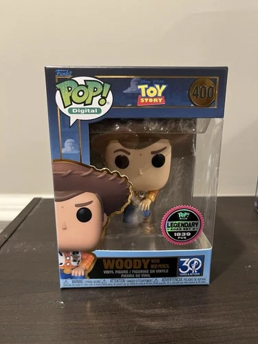 Funko Pop! Digital Toy Story Woody w/ Red Pencil LE 1839 Pcs