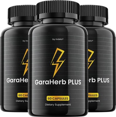 (3 Pack) Garaherb Plus for Men Capsules   GaraherbPlus MultiVitamin Complex
