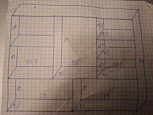 Wandregal Holz Hängeregal Schweberegal Wand, Wandboard Schmal, Organizer Dekor - Bild 12 von 12