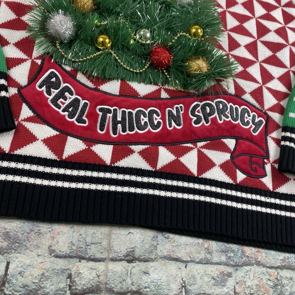 Spencers Christmas Sweater Ladies XXL Pullover Light Up Party Funny Womens - Image 4 of 4