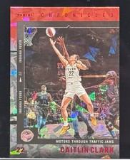 2025 Panini Caitlin Clark Chronicled #34 - Red Cracked Ice (SP) 🔥