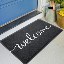 Welcome Mat, Door Mat Outdoor Doormat Non-Slip Front Door Mats for Entrance, ...