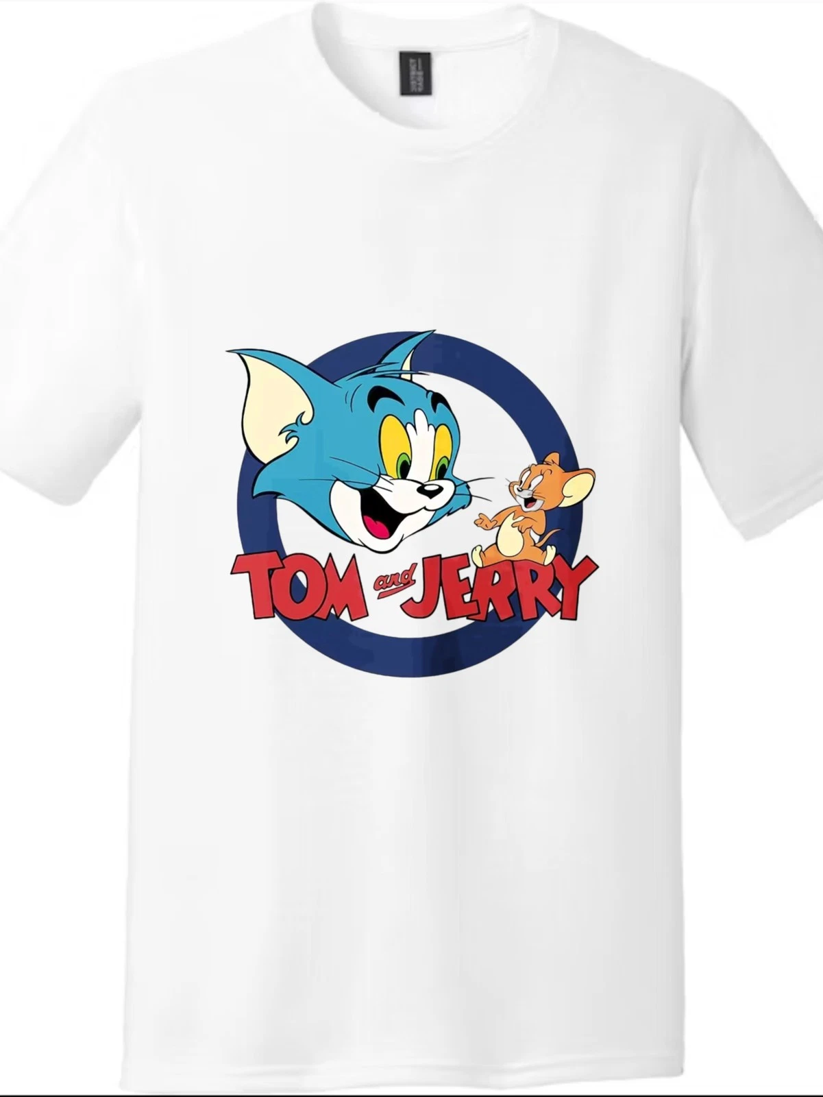 Cat and Mouse Cartoon Tee