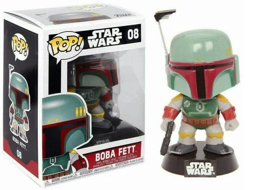 DAMAGED BOX Funko Pop! Boba Fett Bounty Hunter Star Wars