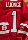 BRAND NEW  Roberto LUONGO TEAM CANADA Olympic #1 Red Signed Hockey Jersey