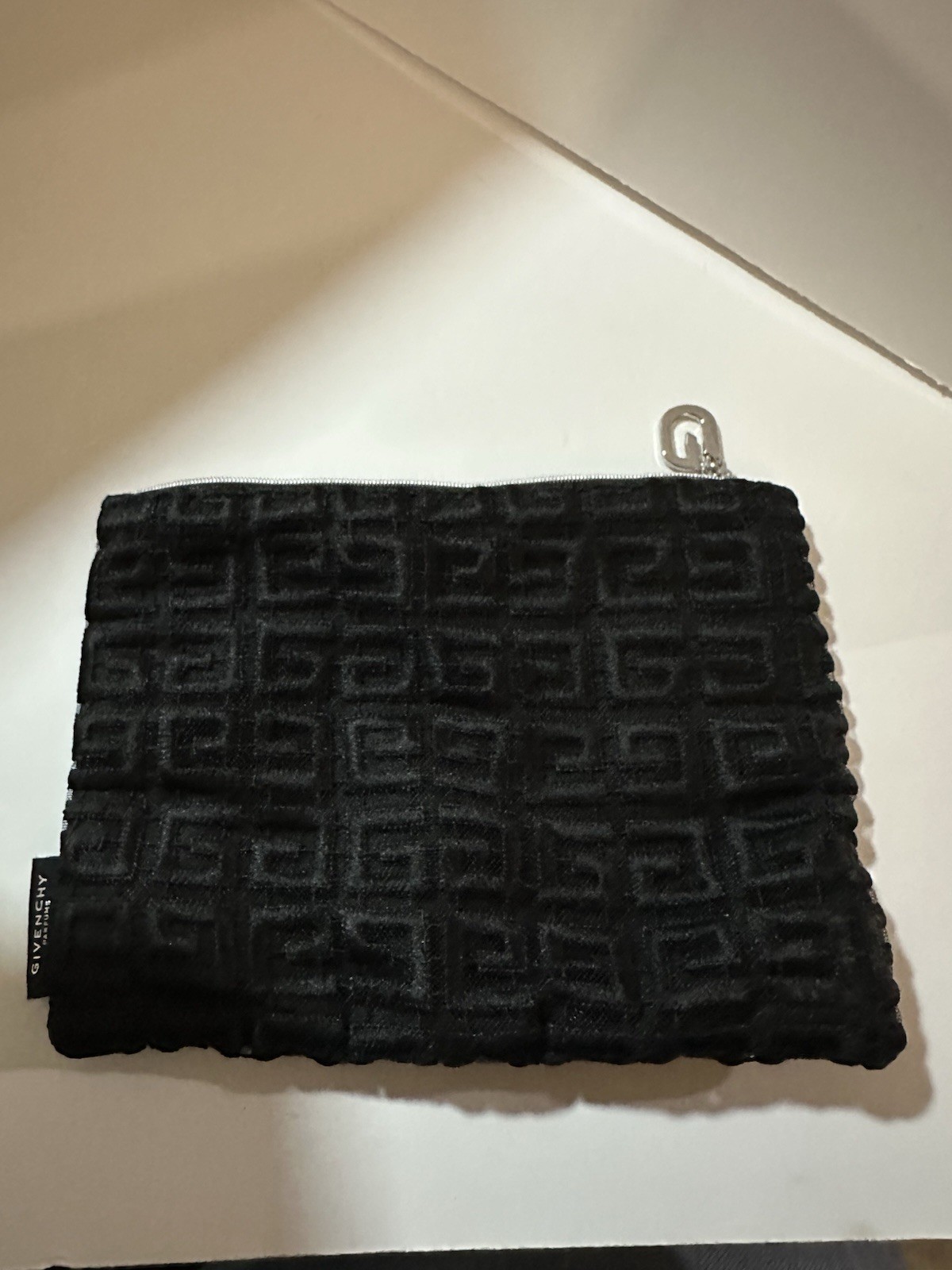 Givenchy Bag Pouch Accessory Bag Black W/ Zipper — image 5