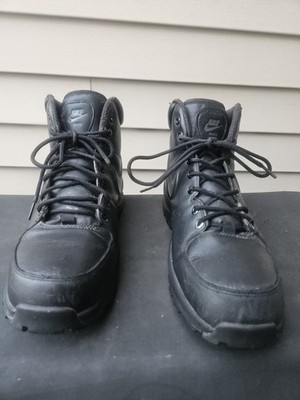 Size 11 - Nike Manoa Leather Black 454350-003