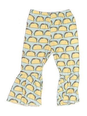 Unbranded Girls Yellow Leggings 100 cm