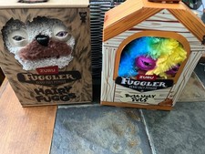 ZURU Fuggler Hairy Fuggs "Old Tooth" Cheeky Chonky Guinea Pig Lot of 2 NEW