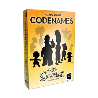USAOpoly Codenames Codenames - The Simpsons Box VG+/EX