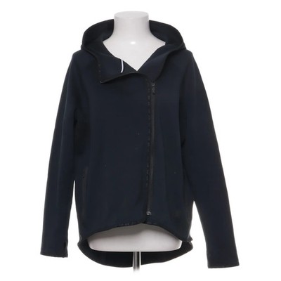 Nike, Kapuzenpullover, Größe: L, Schwarz, Baumwolle/Polyester, Einfarbig #SUm