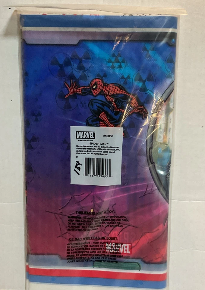 Capa de mesa de plástico Ultimate Spider-Man [54"×84"] nova no pacote  - Imagem 2 de 2