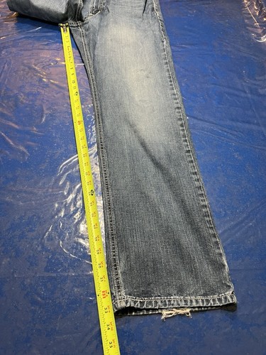 CINCH WHITE LABEL - Mens Relaxed Fit Straight Leg Denim Jeans MB92834019 - 32x34 - 第 3/11 張圖片
