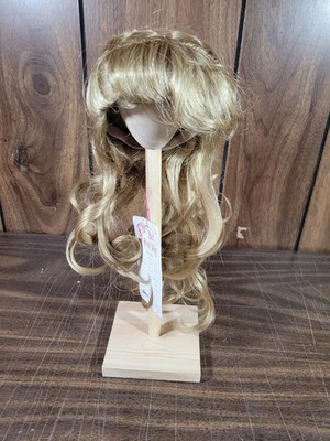 Bell Ceramics Doll Wig Kimberly Blonde Long Wavy Hair Color Size 13 - 14