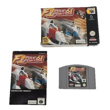 Thumbnail of ebay&reg; auction 386941158785 | Nintendo 64 / N64 - F1 Pole Position Formel 1 mit OVP