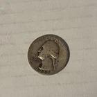 1937 Washington Silver Quarter 90% Silver - Poor Circulated