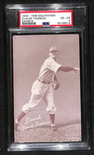 1939-46 Exhibits Salutation Claude Passeau - PSA 4