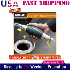 High Flow Siphon Hand Pump Portable Manual Car Fuel Transfer Pump for Gas Diese*