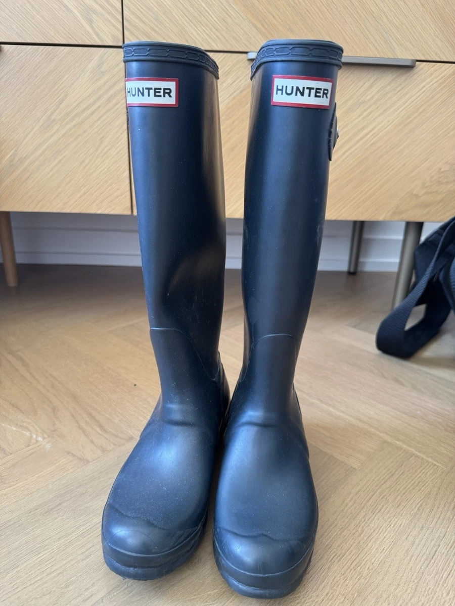 Hunter Blue Boots for Women for sale | eBay