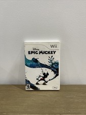 Disney Epic Mickey (Nintendo Wii) Complete With Manual