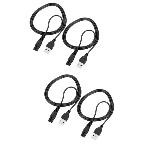 2 Pieces Eight-character End Charging Cable for Razor Usb Power Cables - Picture 5 of 12