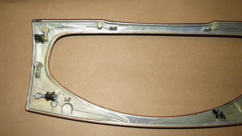 2002 03 04 05 06 07 08 Jaguar X-type Dash Panel Cluster Bezel Gauge Trim Vent - Picture 5 of 5