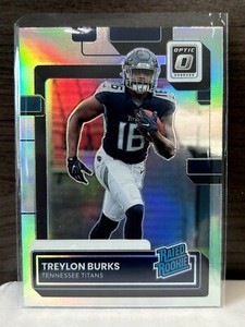 2022 Panini Donruss Optic Treylon Burks Holo Preview #P-312 Rookie Card RC