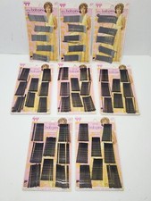 Lot of Tip-Top Vintage Hair Bob Bobby Pins Sof-tip on Display Cards 2" Long NOS