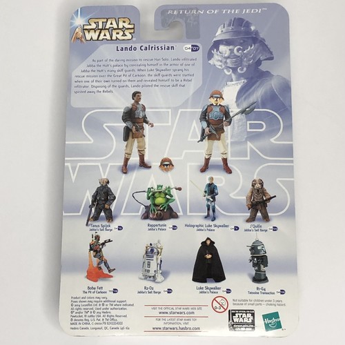 Star Wars LANDO CALRISSIAN Jabba's Sail Barge SAGA #07 Skiff Return Of The Jedi - Picture 4 of 4