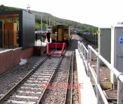 FOTO ERSTE GEPLANTE ANKUNFT AM BAHNHOF EBBW VALE TOWN AM SONNTAG, 17. MAI.