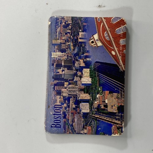 Vintage Boston Massachusetts Faneuil Hall Skyscraper Boston Harbor Fridge Magnet - Picture 4 of 12