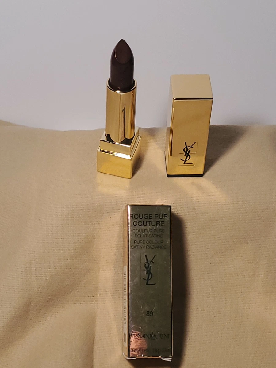 YSL Rouge Pur Couture Pure Satin Radiance color 89 Prune Power