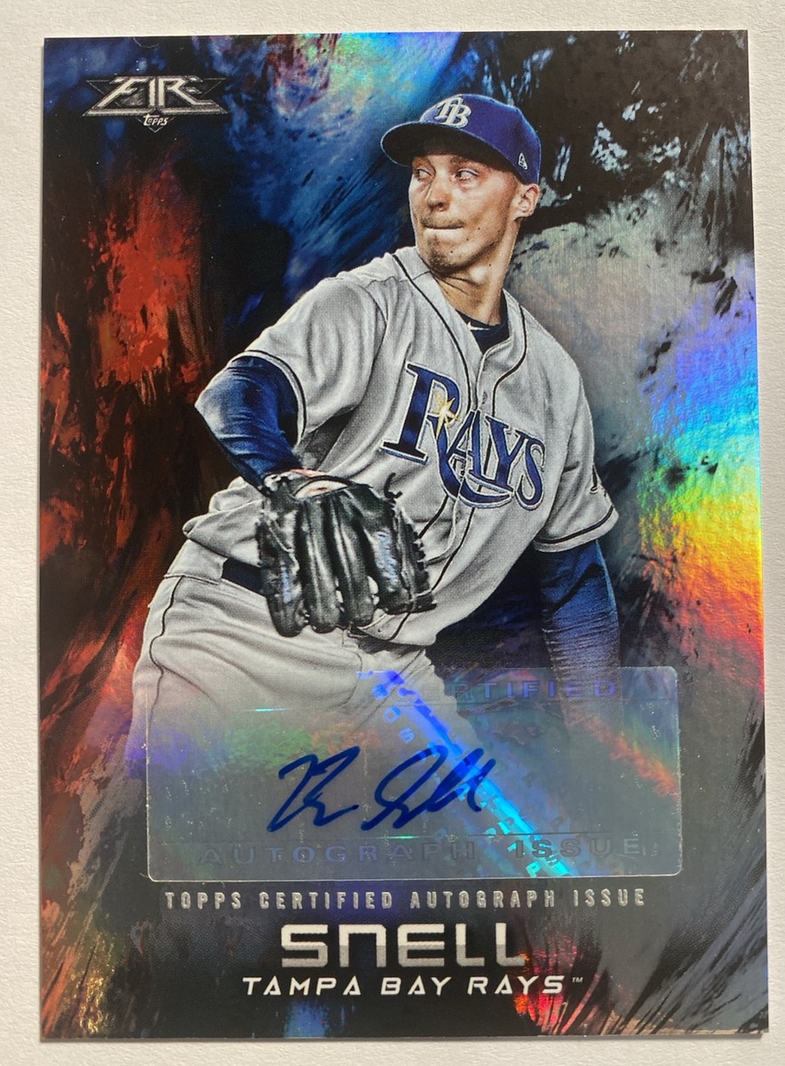 2018 Topps Fire Blake Snell Autograph #FA-BS | eBay