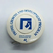 Wyeth-Ayerst Promil Formula Pharmaceuticals Advertising Tape Measure Keychain