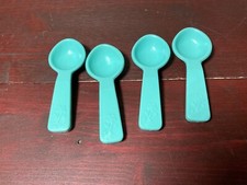 Vintage Blue Spoons for Fisher Price Fun with Food Tea and Tray Set