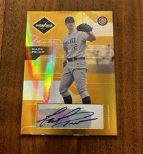 2005 Leaf Limited Monikers Prime Gold #14 Mark Prior Cubs /25