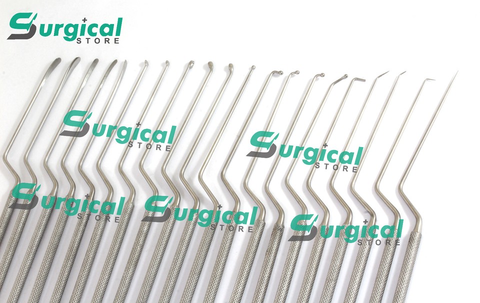 New Edition Rhoton micro dissector expanded Steel 20 PCs Set By ...