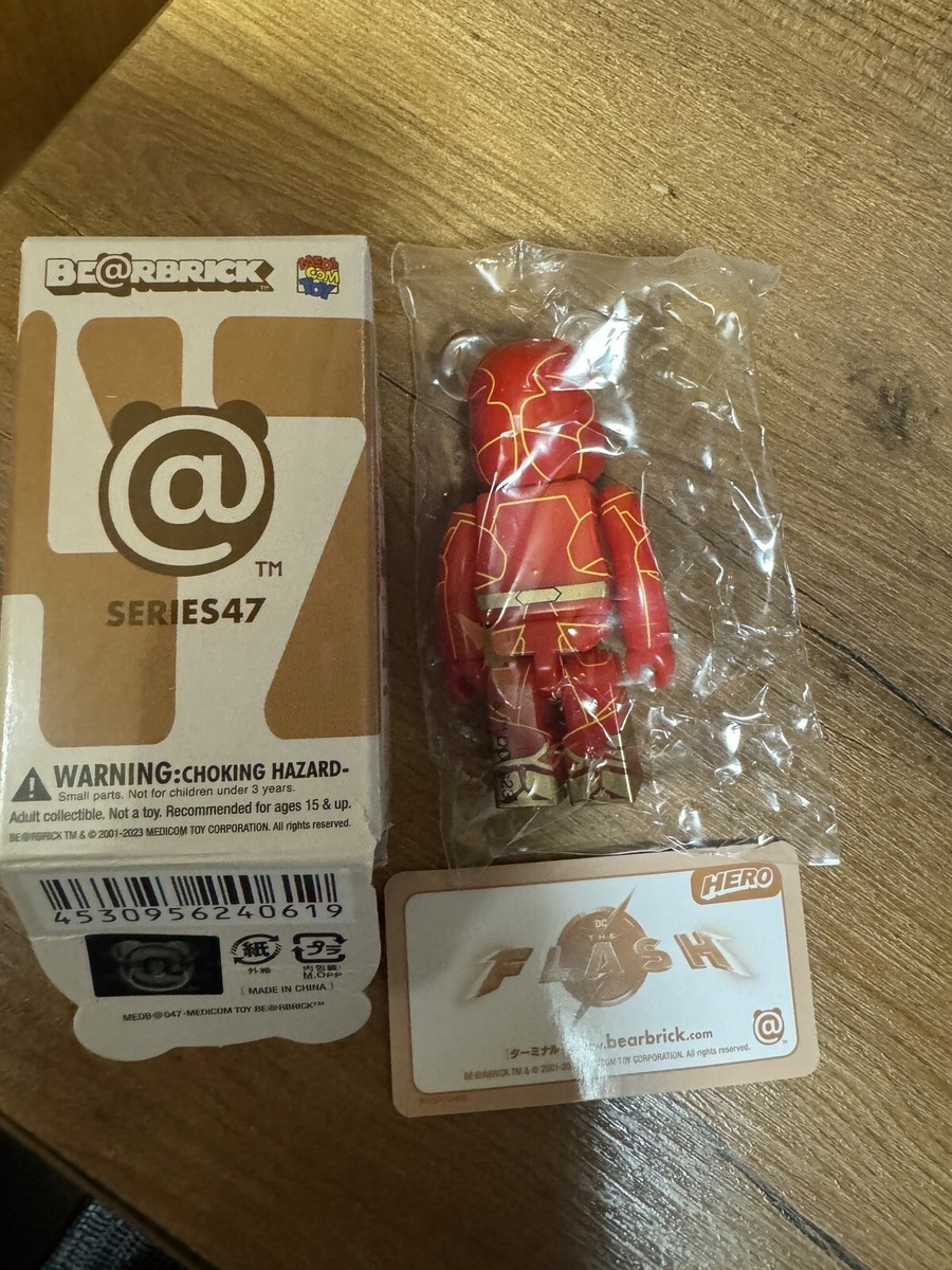 Bearbrick Series 47 - Hero The Flash 100% Medicom Be@rbrick