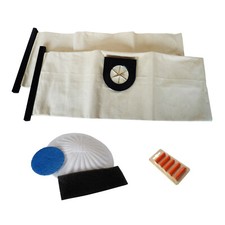 2 x Wet & Dry Washable Reusable Hoover Cloth Bags & Filters For Vax 121 6131 