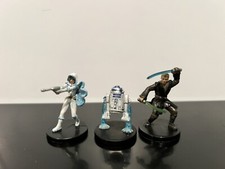 Star Wars RPG Gaming Miniatures Wizards Of The Coast Figures Lot NO CARDS