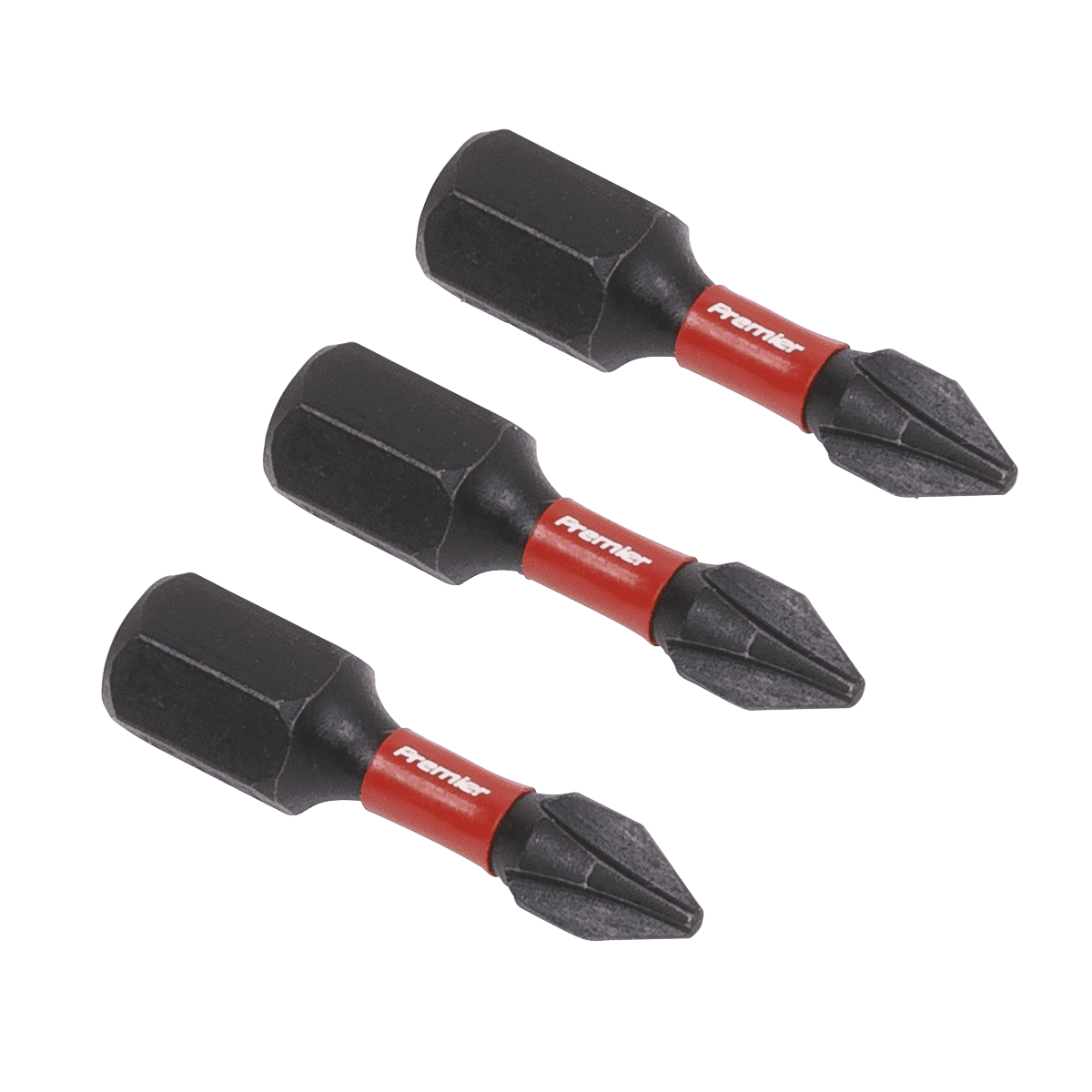 Sealey AK8204 Premier Phillips Impact Power Tool Bits #1 x 25mm 3pc