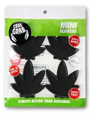 Crab Grab Mini Seaweed Stomp Pad for Snowboarding - Black
