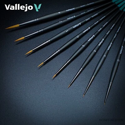 Cepillo redondo Vallejo Detail serie individuales gama completa envío rápido