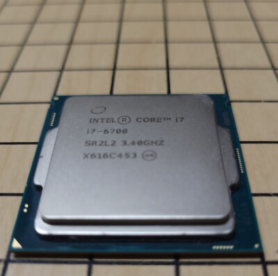 Intel Core i7 i7-6700 3.40GHz SR2L2 Desktop Processor Socket 1151 Quad Core CPU